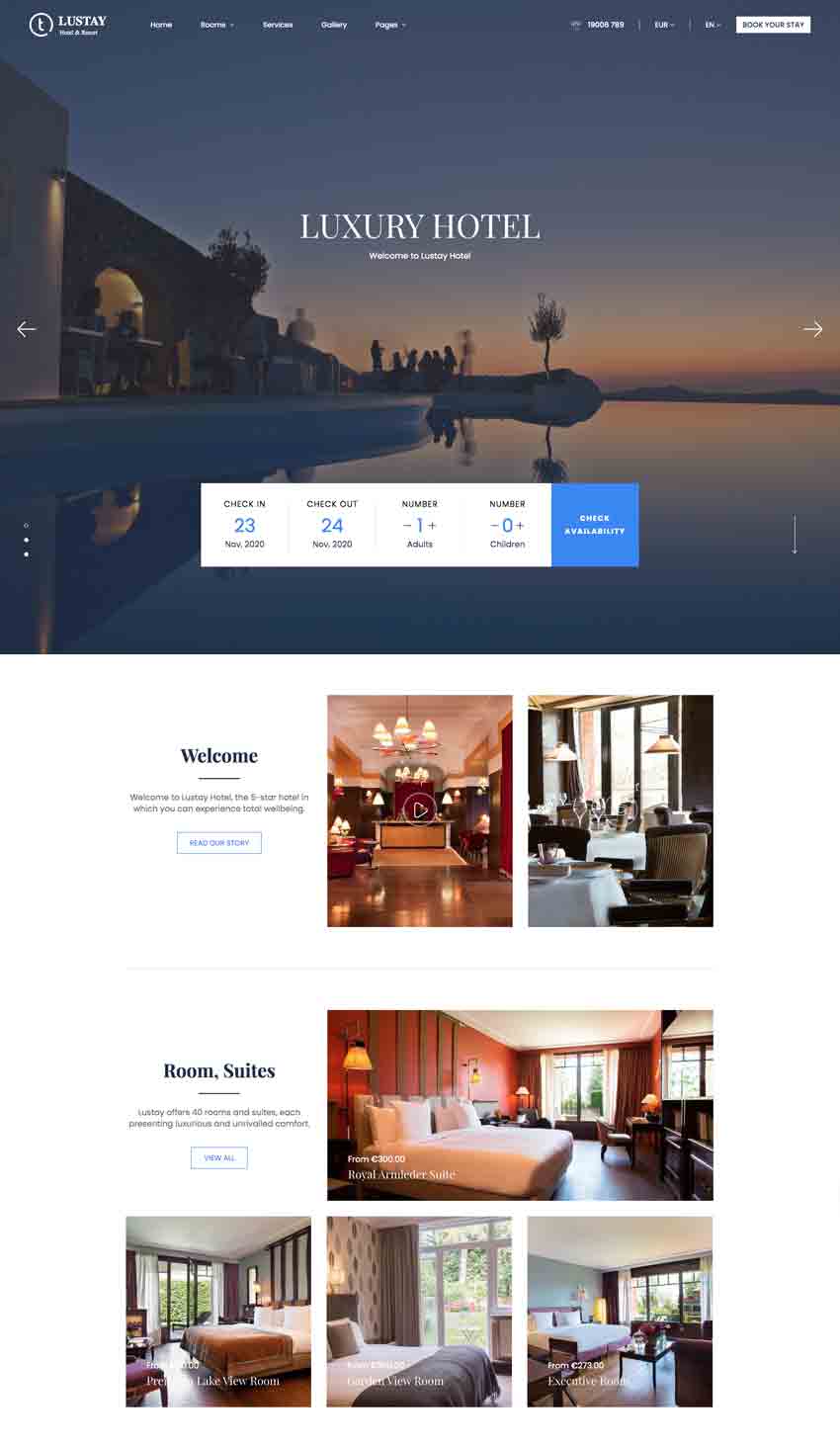 Traveler, tema WordPress para reservar online de habitaciones de hotel, viajes y tours